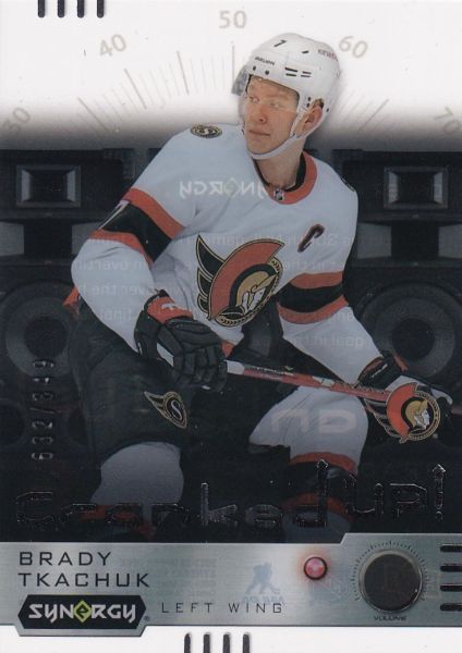 insert karta BRADY TKACHUK 23-24 Synergy Cranked Up /849